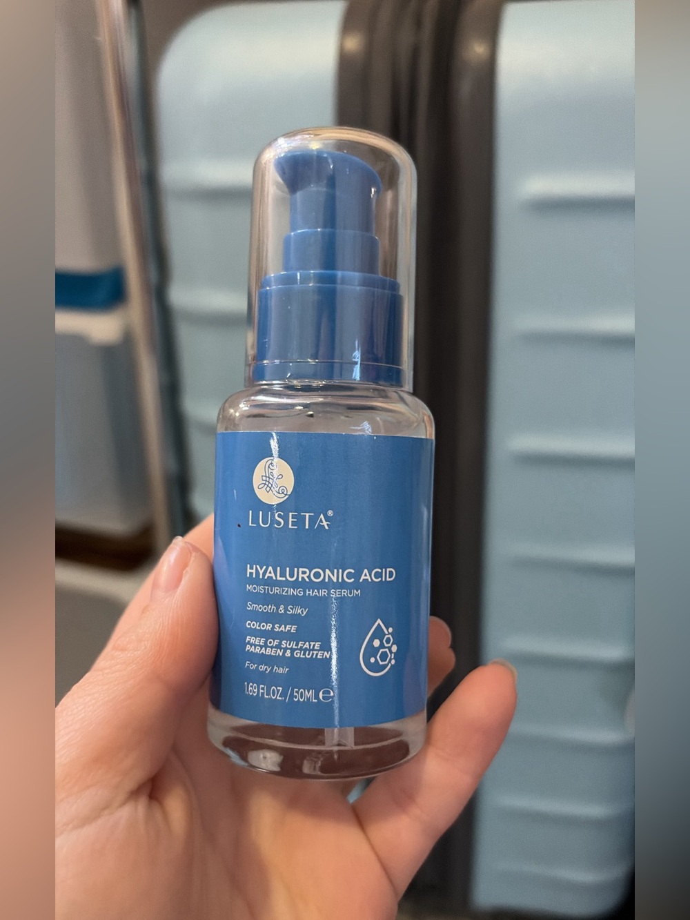 Lustea Beauty Hyaluronic Acid Moisturizing Hair Serum